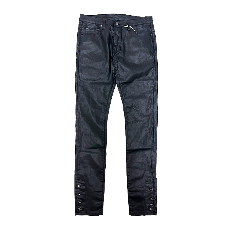 M588 SNAP SLIM DENIM -BLACK-