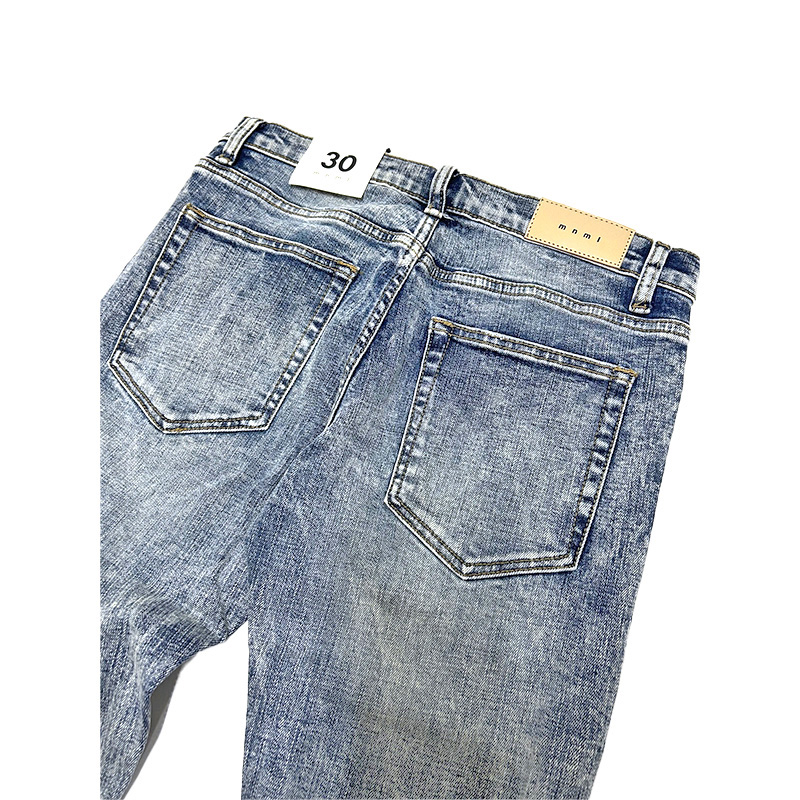 M588 SNAP SLIM DENIM -W.INDIGO-