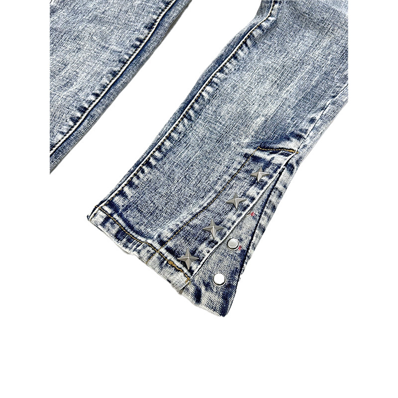 M588 SNAP SLIM DENIM -W.INDIGO-