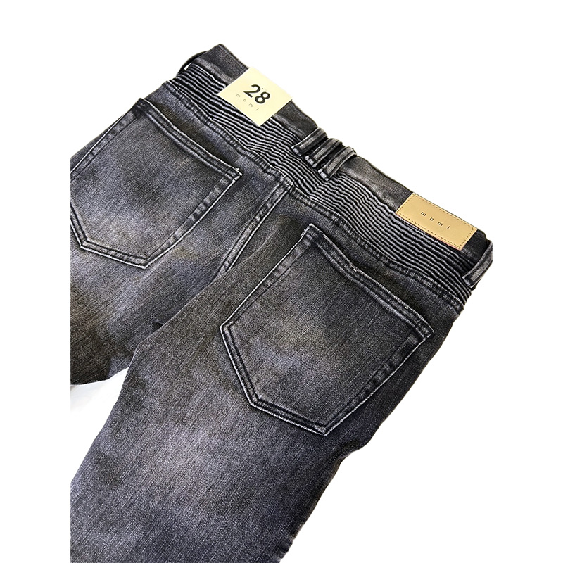 M14 SKINNY DENIM -BLACK-