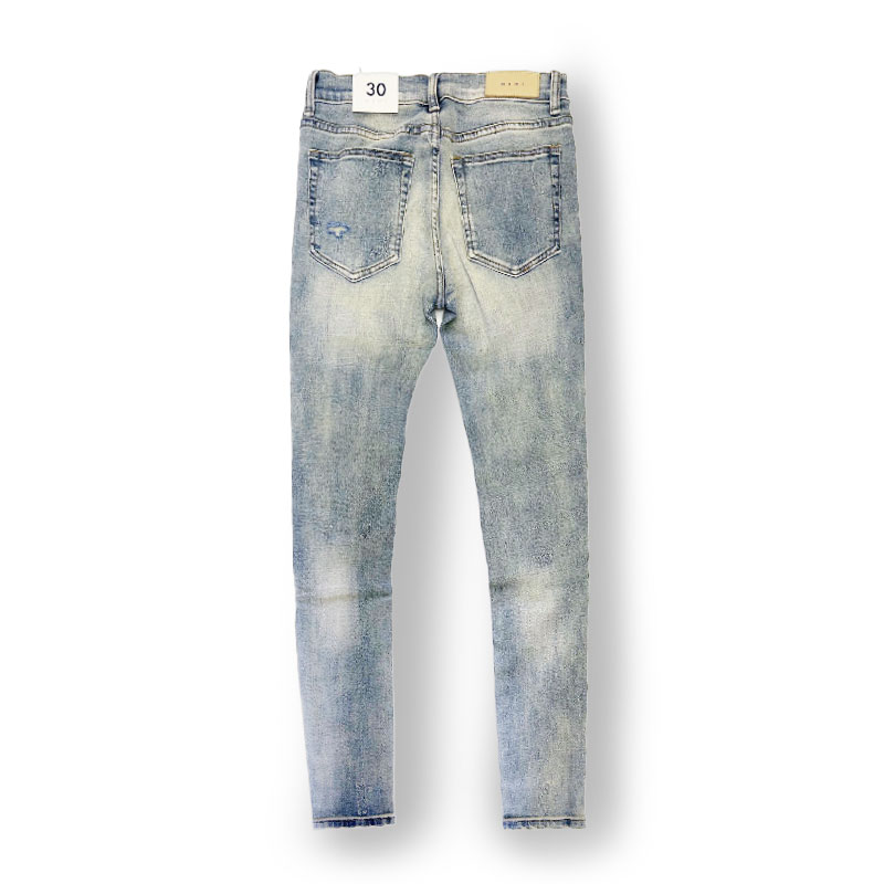 X204 CAMO STRECH DENIM -BLUE-