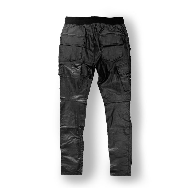 CARGO DRAWCORD PANTS -BLACK-
