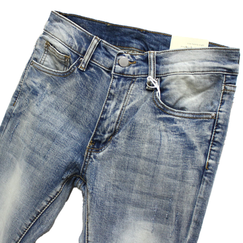 X1 STRETCH DENIM -USED BLUE-