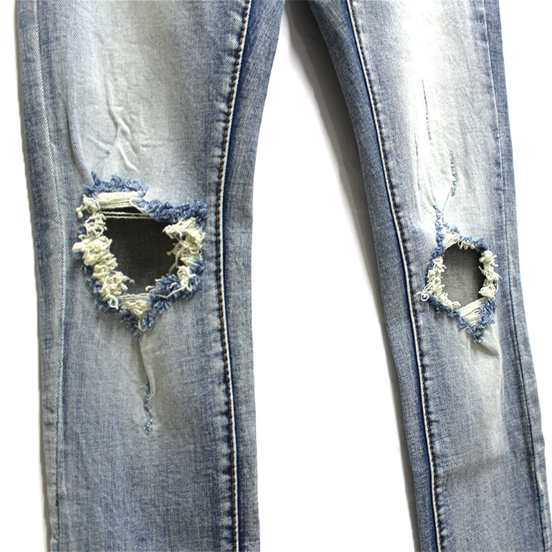 X1 STRETCH DENIM -USED BLUE-