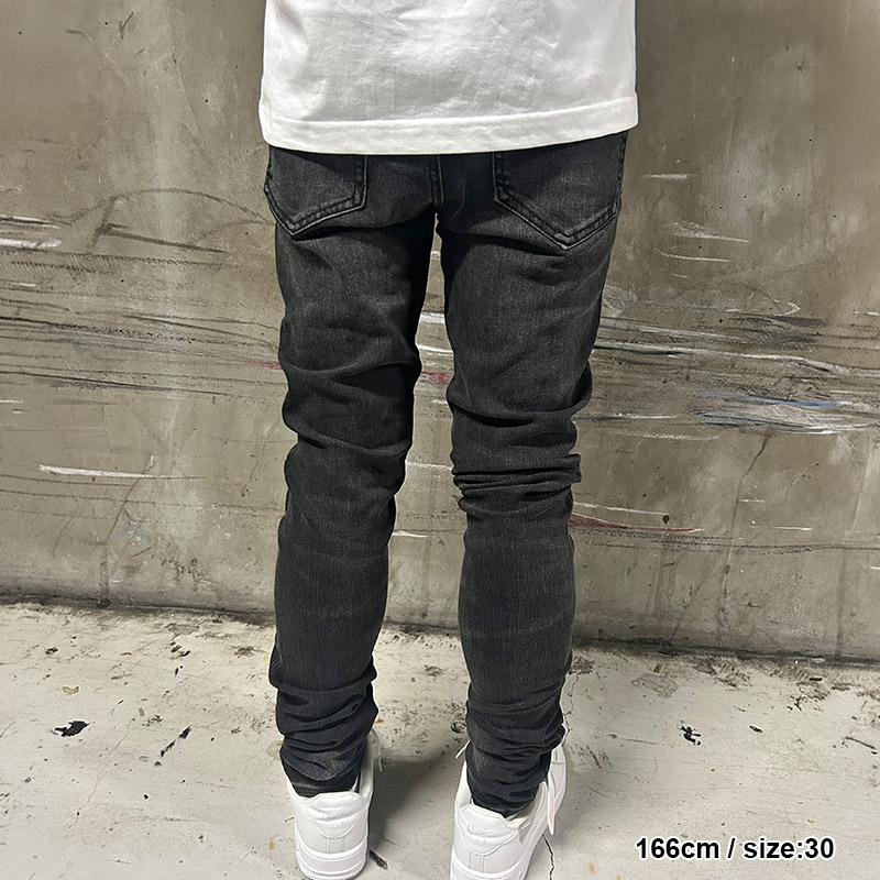 SKINNY CRYSTAL DENIM -2.COLOR-