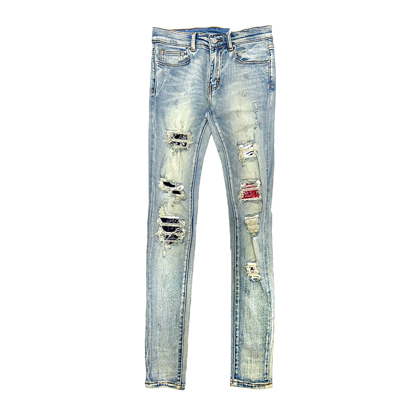 X214 STRETCH DENIM -BLUE-