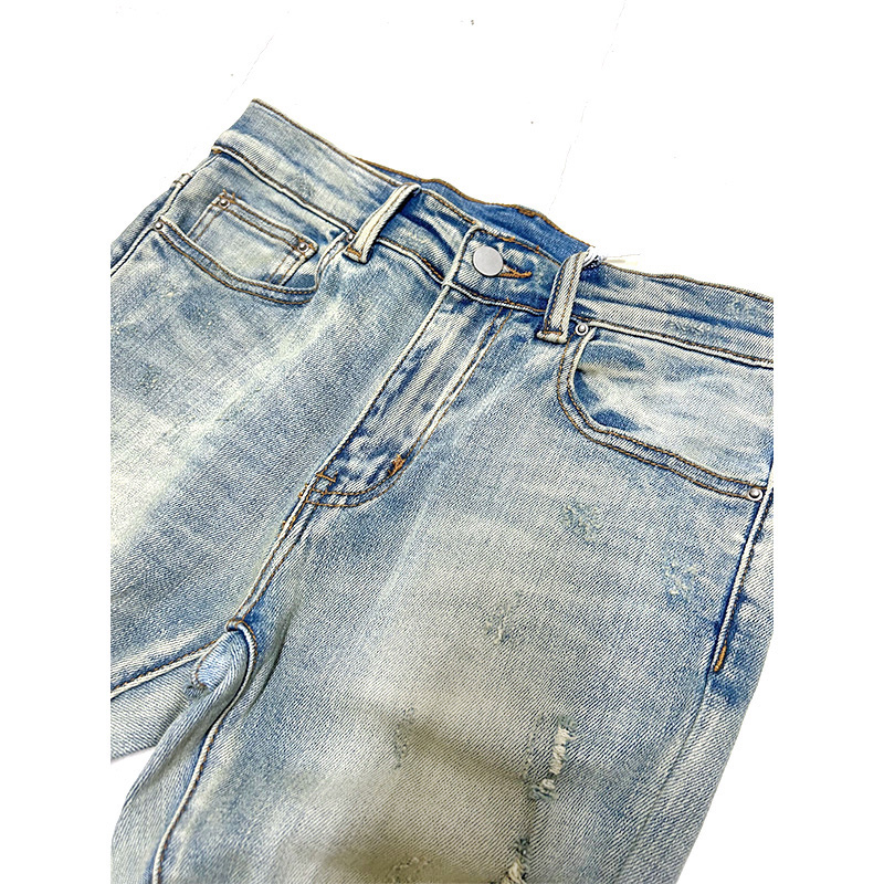 X214 STRETCH DENIM -BLUE-