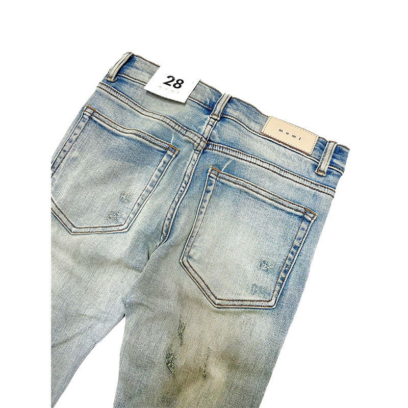 X214 STRETCH DENIM -BLUE-