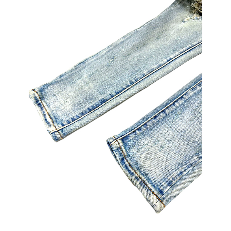 X214 STRETCH DENIM -BLUE-