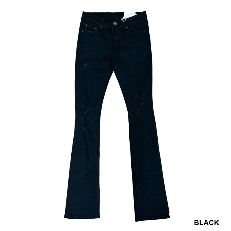 X598 SKINNY STACKED DENIM -3.COLOR-