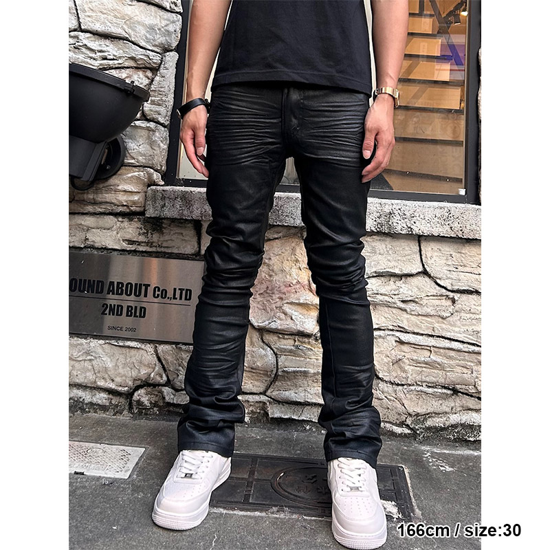 X598 SKINNY STACKED DENIM -3.COLOR-