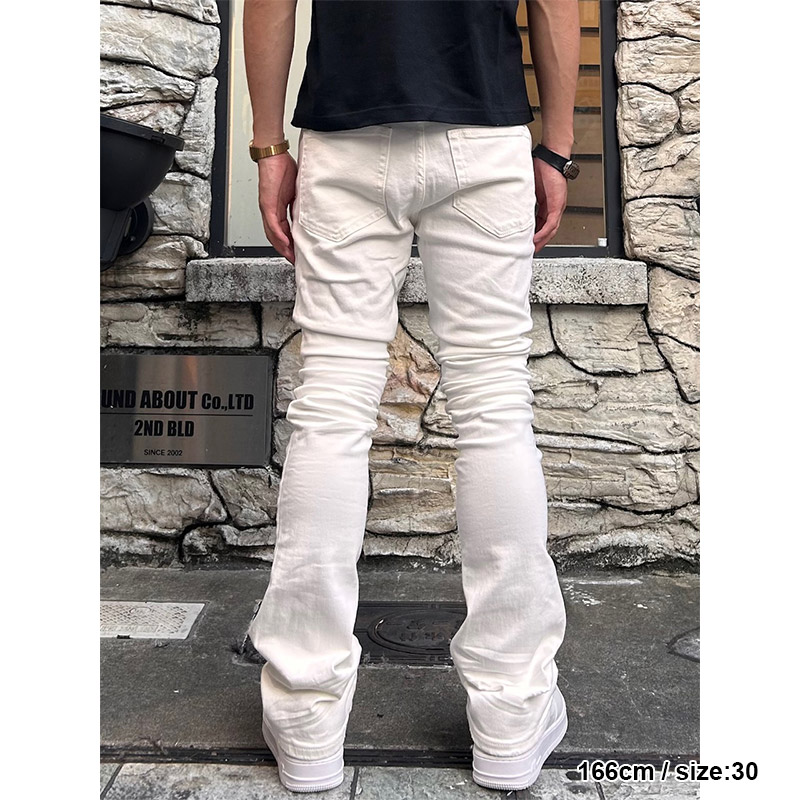 X598 SKINNY STACKED DENIM -3.COLOR-