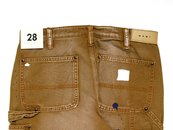 mnml(ミニマル)/ B243 FLARE DENIM -BROWN-