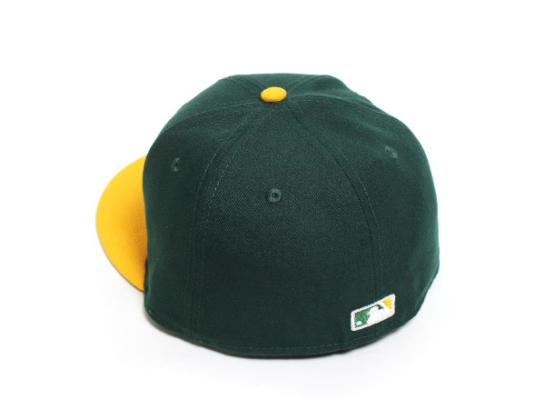 OAKLAND ATHLETICS(オークランドアスレチックス) FITTED CAP OLD AUTHENTIC 1999-2006 -GREEN-