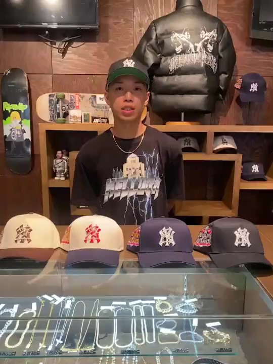 KEEP OUT FAKE LOVE LA Beige ニューエラー KEEP OUT FAKE LOVE(キープアウトフェイクラブ)/ WORLD FAMOUS
