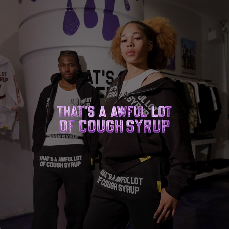 That's A Awful Lot Of Cough Syrup