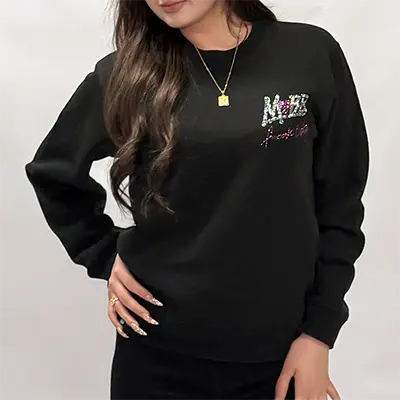 MOBB FC STONE CREW SWEAT ブラック